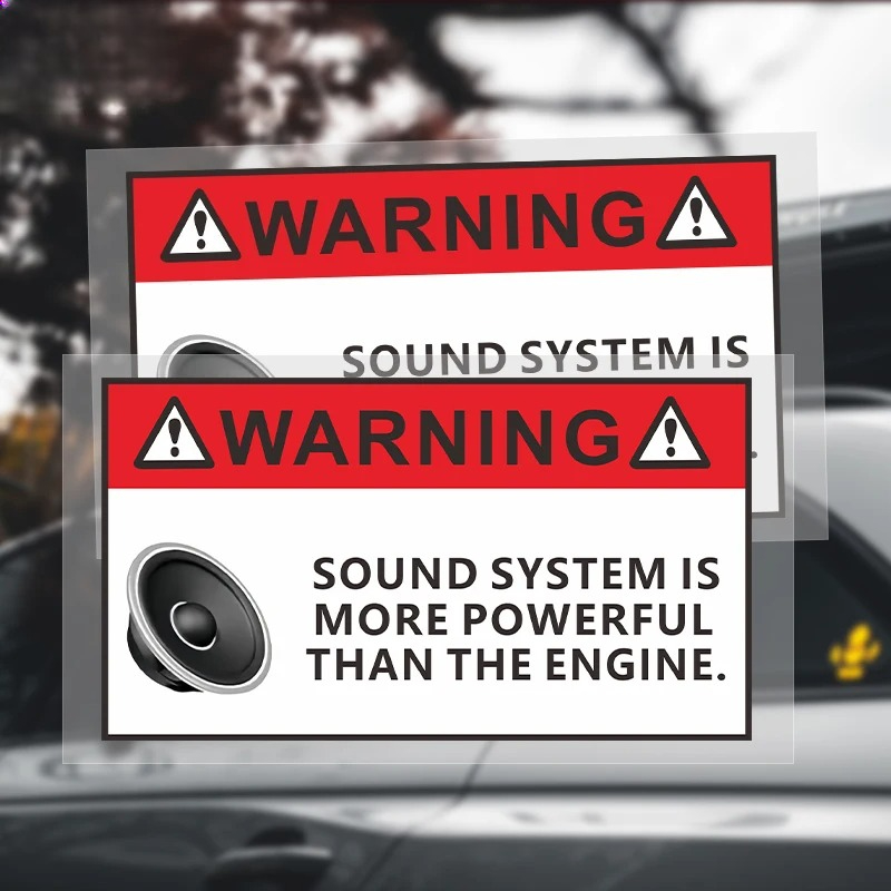 Car Accessories Sound System - JDM 서브 우퍼 재미있는 사운드 시스템