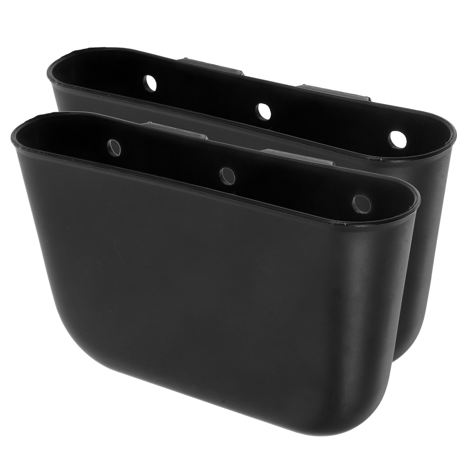 Car Accessories Must Have - 2개입 차량용 쓰레기통, 자동차용 컴팩트한 걸이형