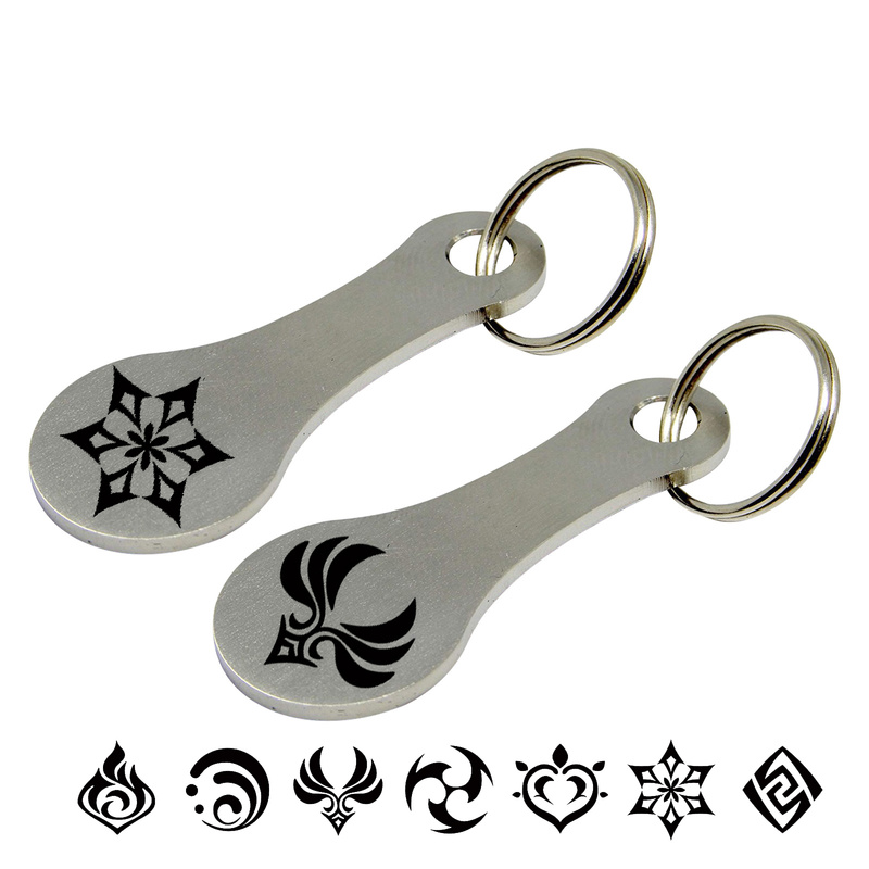 커스텀 게임 원신 임팩트 키 체인, 쇼핑 카트 트롤리  - Car Accessories Shop 리뷰 및 가격