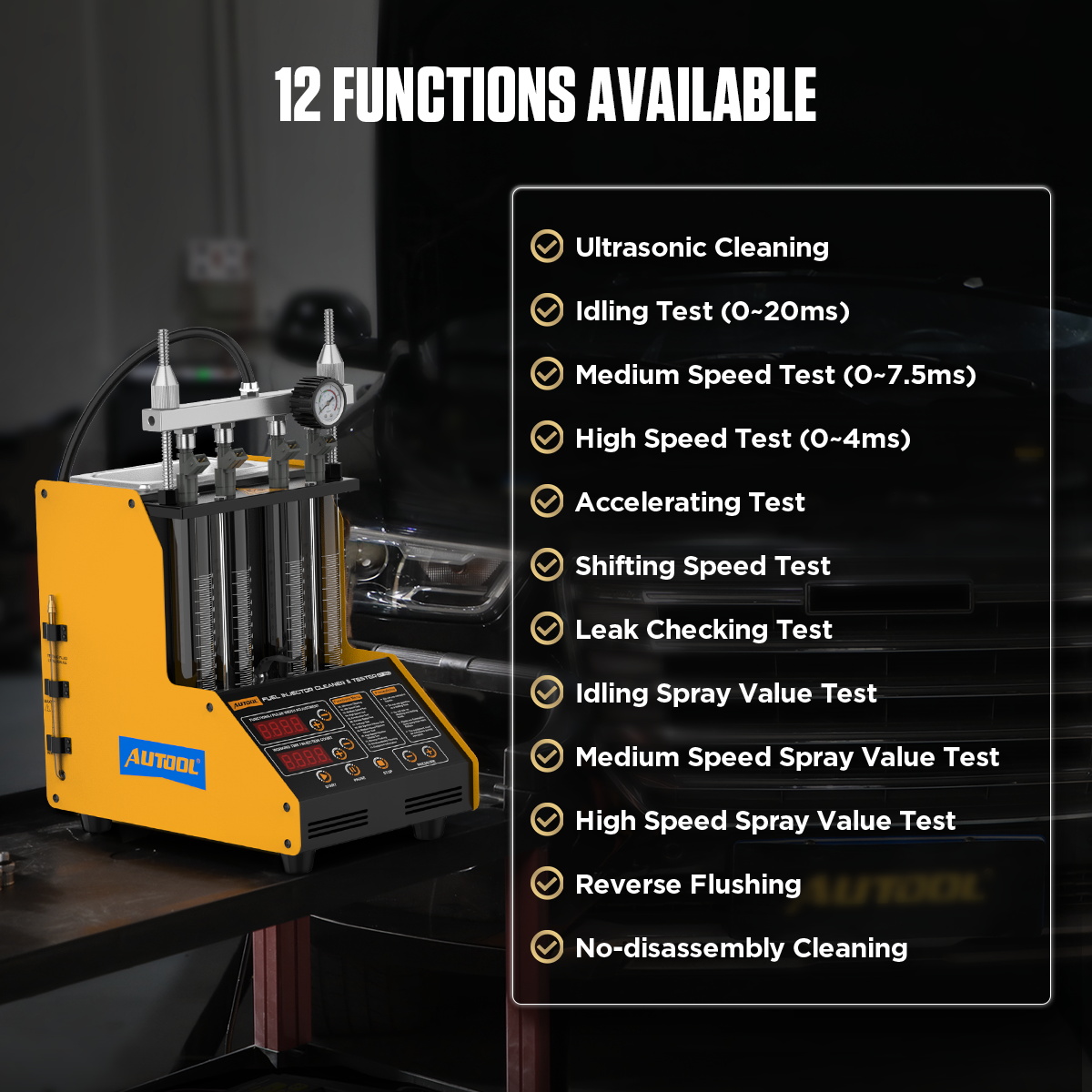 110V 모토 초음파 연료 인젝터 CT150 초음파 연 - Fuel Injector Cleaner 리뷰 및 가격