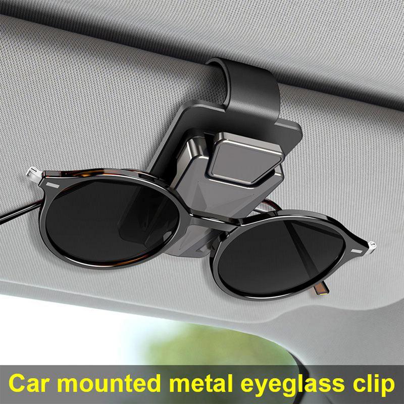 자동차 용 선글라스 홀더 안경 용 금속 바이저 클립 홀 - Car Accessories Must Have 리뷰 및 가격