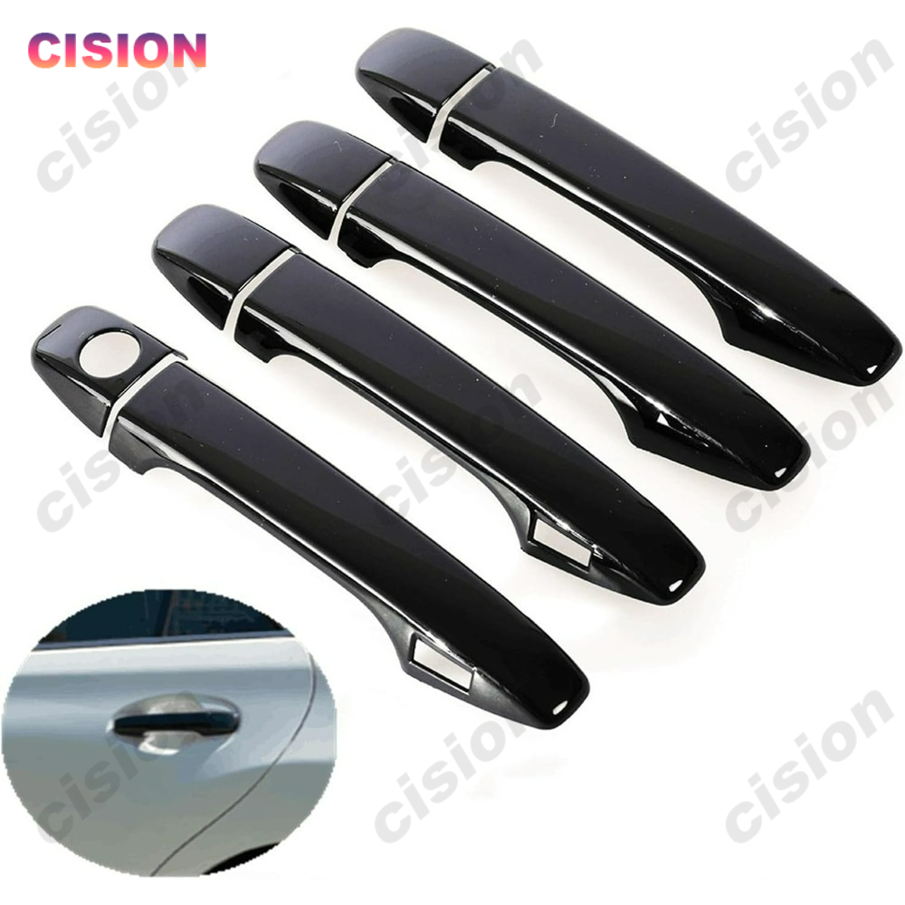 자동차 도어 핸들 프레임 패널 커버 트림 크롬 카본 파 - Car Door Handle Protector 리뷰 및 가격