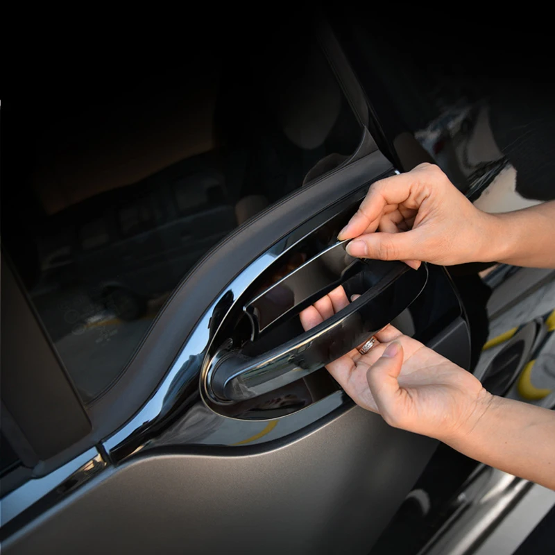 자동차 도어 핸들 도어 보울 보호 가드 트림 스티커 S - Car Door Handle Protector 리뷰 및 가격