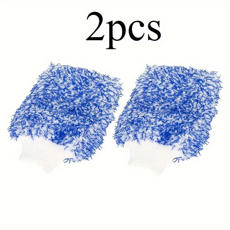 고밀도 자동차 세척 장갑 2개 - 부드러운 극세사, 자 - Car Accessories Must Have 리뷰 및 가격
