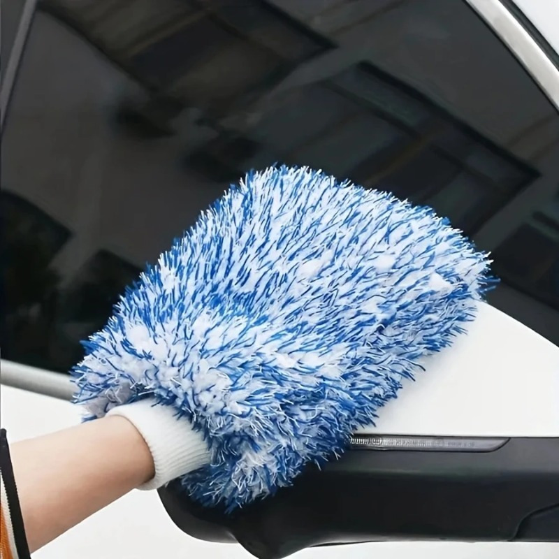 고밀도 자동차 세척 장갑 2개 - 부드러운 극세사, 자 - Car Accessories Must Have 리뷰 및 가격