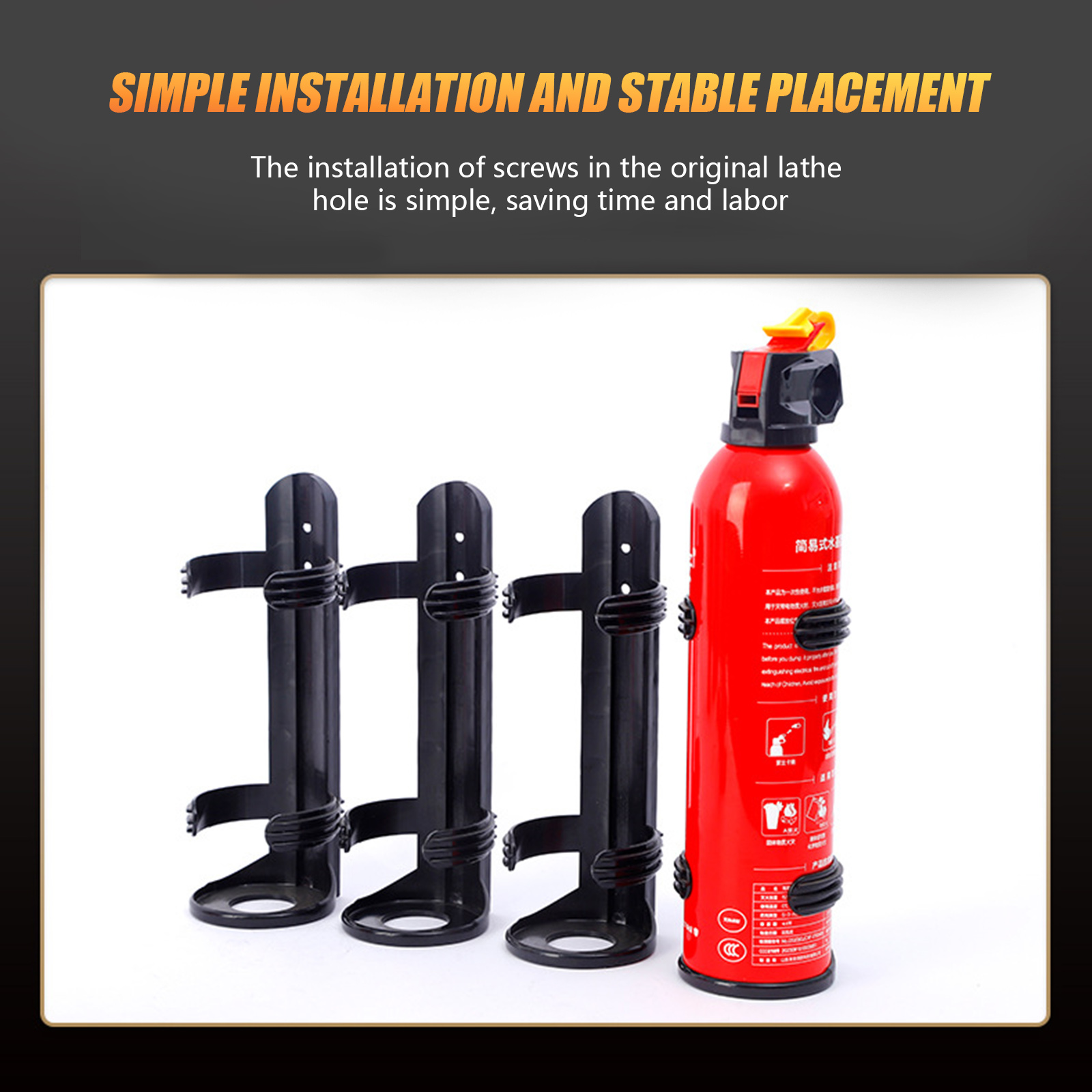자동차 소화기 마운트 브래킷 조절 가능한 스트랩이 있는 - Car Accessories Must Have 리뷰 및 가격