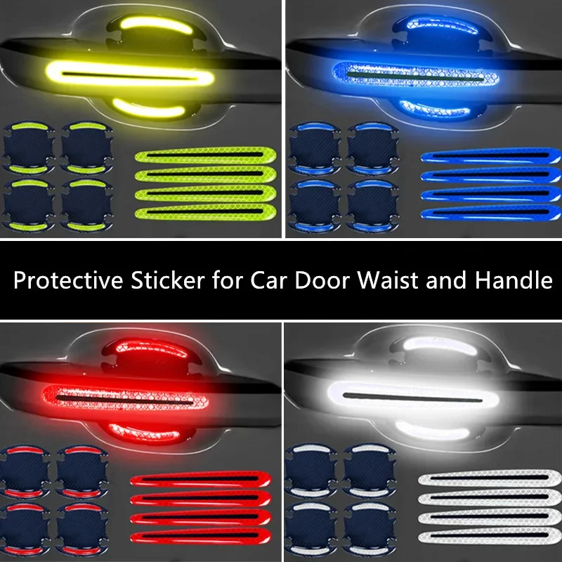유니버설 도어 핸들 스티커 3D 카본 파이버 자동차 도 - Car Door Handle Protector 리뷰 및 가격
