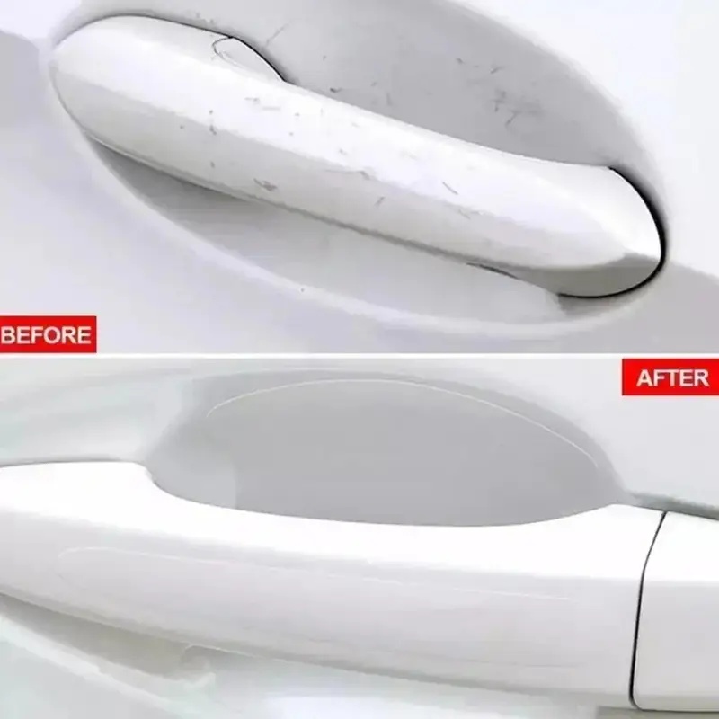 자동차 도어 핸들 스티커 8개 투명 무형 데칼 자동차  - Car Door Handle Protector 리뷰 및 가격