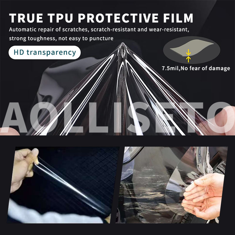 TPU 보호 필름 스티커 반투명 PPF 투명 자동차 차 - Car Door Handle Protector 리뷰 및 가격