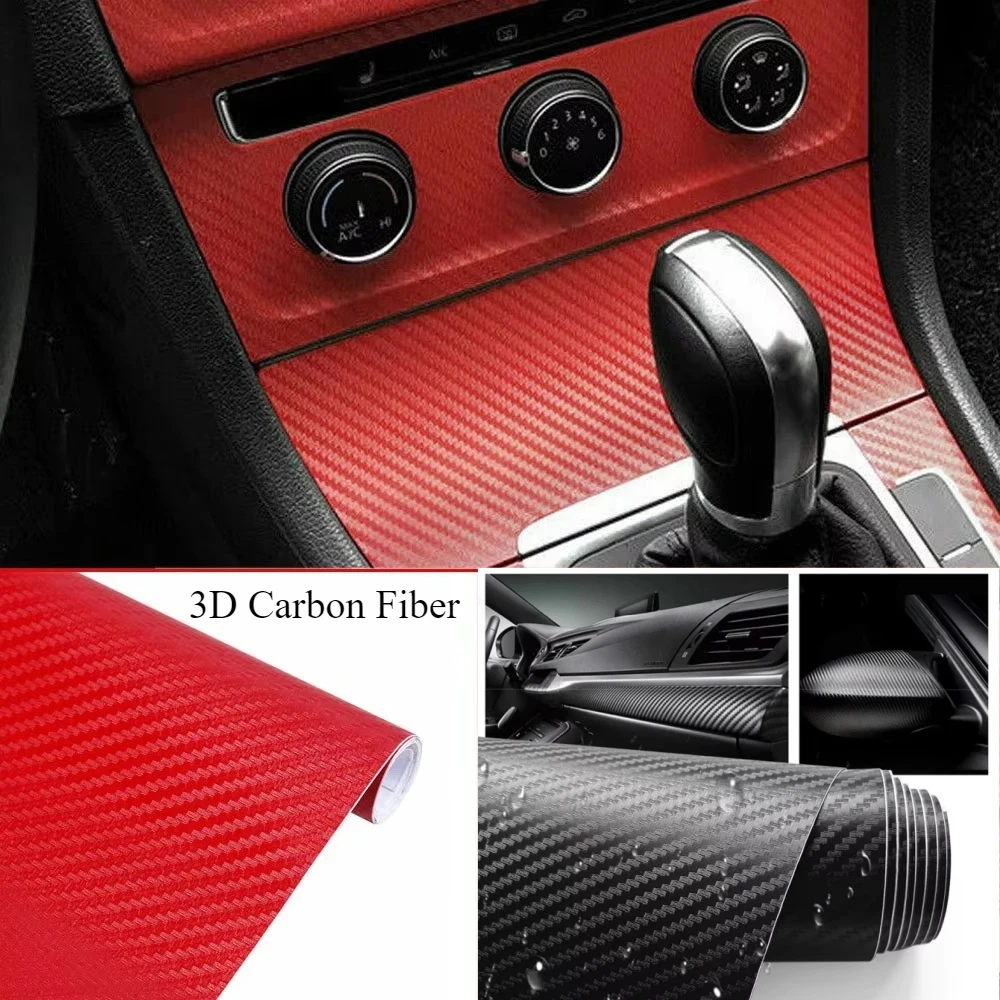 새로운 3D 탄소 섬유 필름 자동차 자체 접착 방수 보 - Car Accessories Tape 리뷰 및 가격