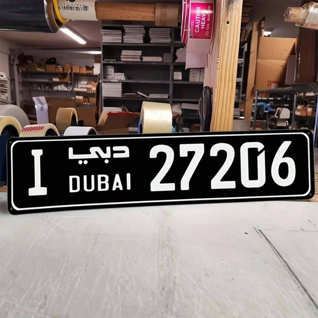 각인된 알루미늄 두바이 테마 거리 표지판, 녹 방지 야 - Car Accessories In Dubai 리뷰 및 가격
