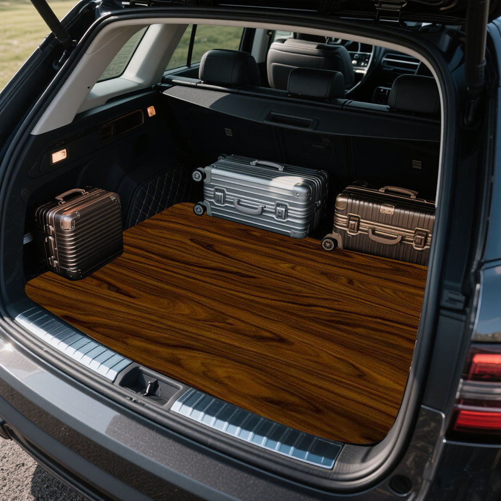 프린트 디자인의 자동차 트렁크 매트 1개, 필수 여행용 - Car Accessories Must Have 리뷰 및 가격