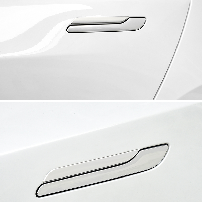 테슬라 모델 3 Y 블랙 304 스테인레스 스틸 자동차 - Car Door Handle Protector 리뷰 및 가격
