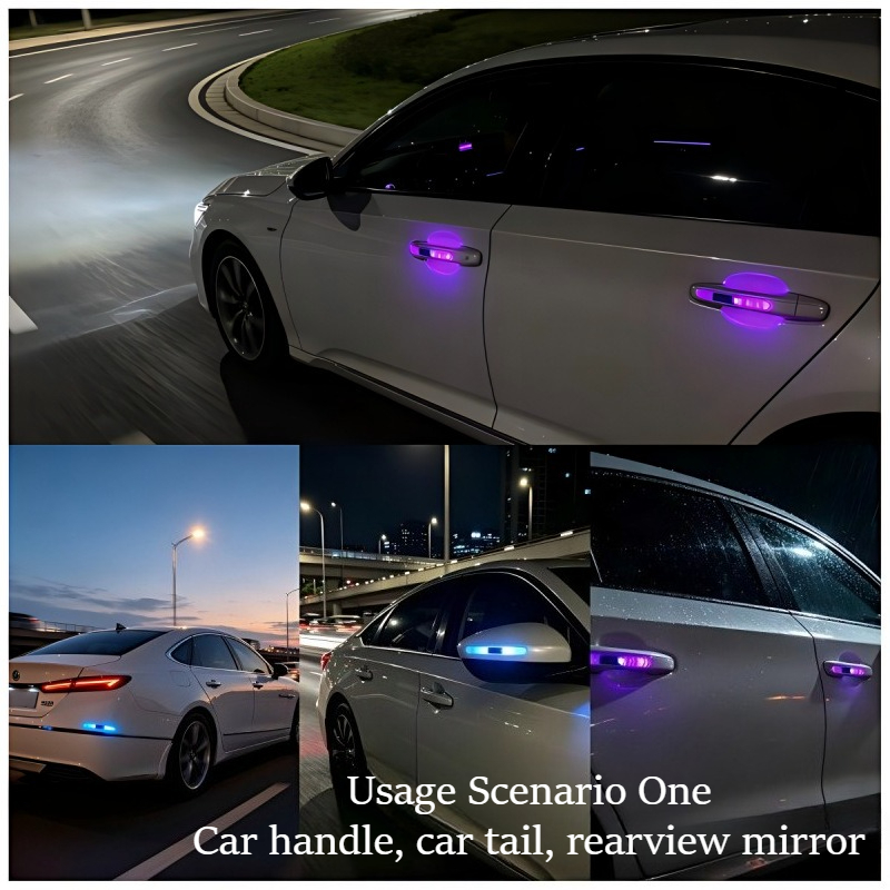태양광 LED 스트로브 플래시 라이트 자동차 충돌 방지 - Car Door Handle Protector 리뷰 및 가격
