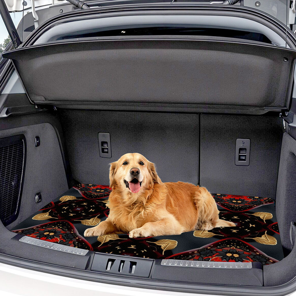 프린트 디자인의 자동차 트렁크 매트 1개, 필수 여행용 - Car Accessories Must Have 리뷰 및 가격