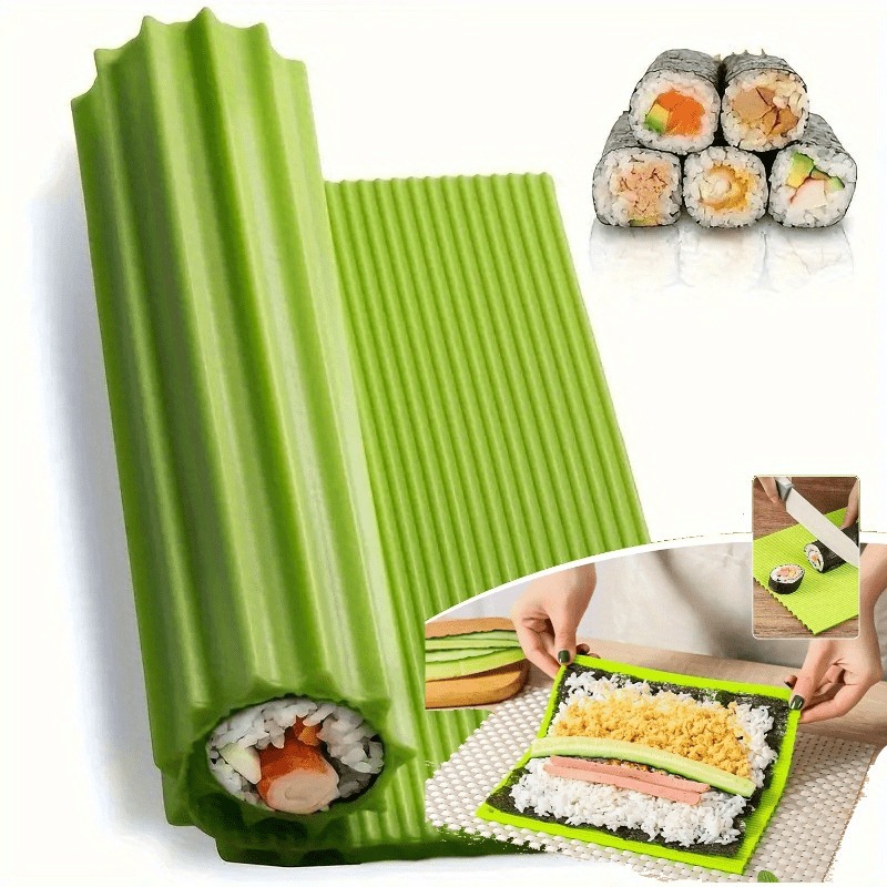 1개 고품질 실리콘 스시 매트 - 사용하기 쉽고 휴대  - Car Accessories Must Have 리뷰 및 가격