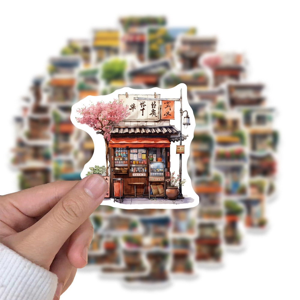 10/30/55pcs 일본 스타일 레트로 아름다운 편의 - Car Accessories Shop 리뷰 및 가격